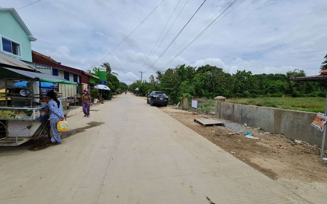 $$$-ដីកែងជួលក្បែរផ្លូវសម្តេចហ៊ុនសែន60m-$$$