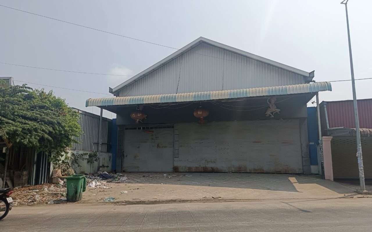 $$$-ឃ្លាំងជួល14mx62m តំលៃ$3000-$$$