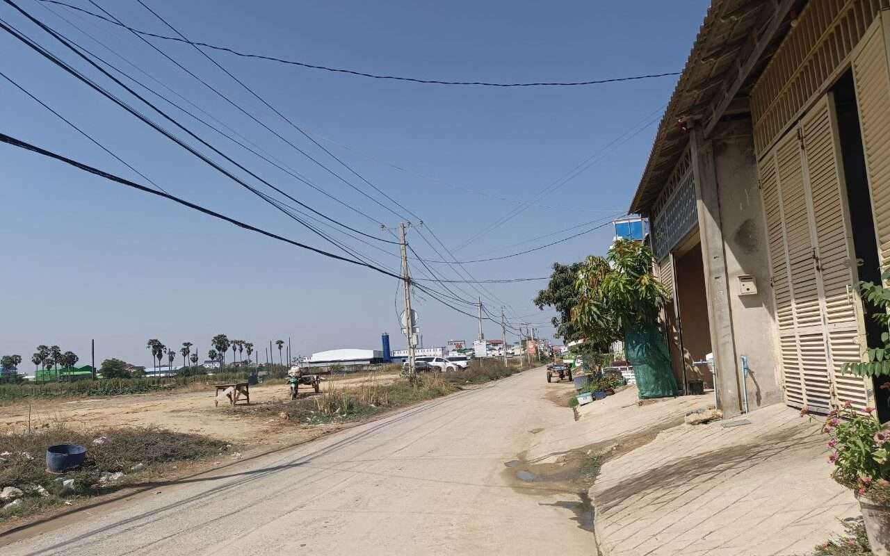 $$$-ដី20mx18m ជួល$500/ខែ-$$$