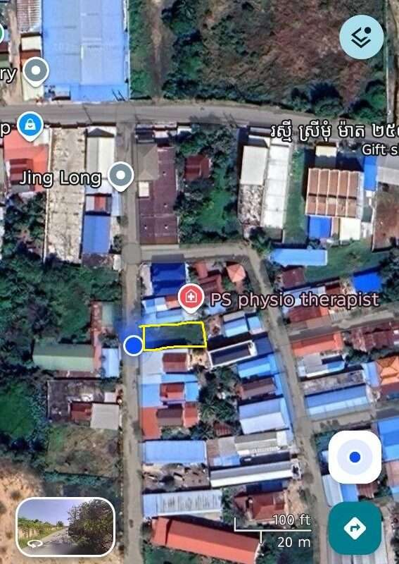 $$$-ដីលក់បន្ទាន់9,5mx25 $100K-$$$