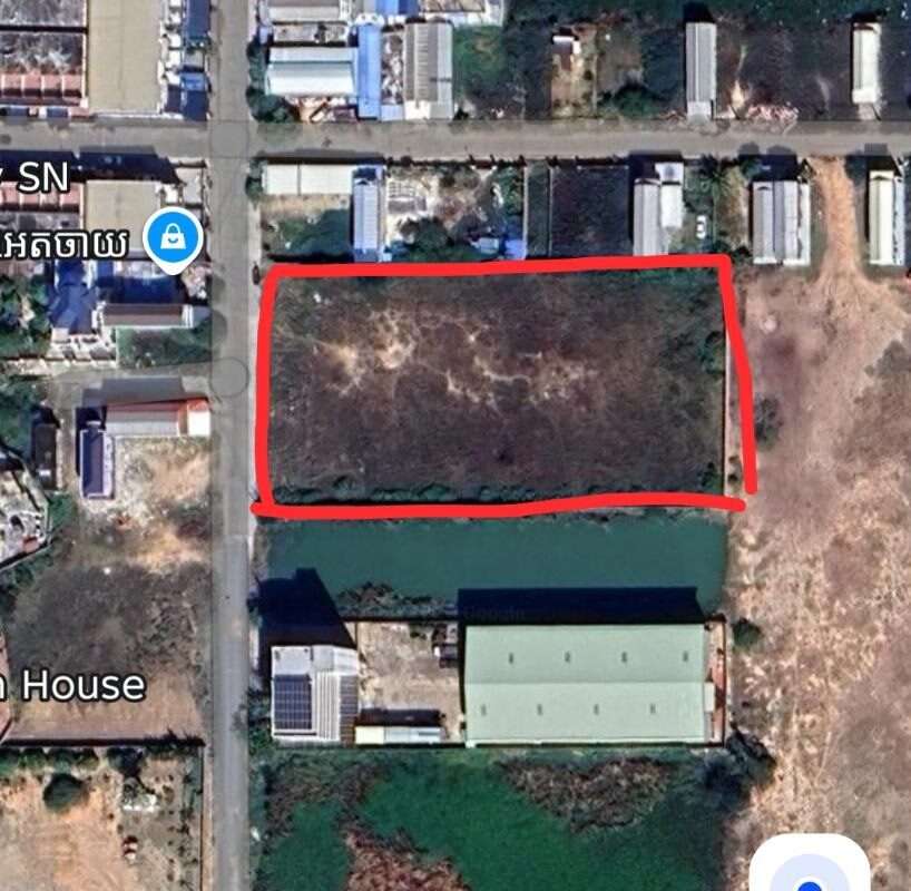$$$-ដីលក់50m x 100m $350/Sqm-$$$